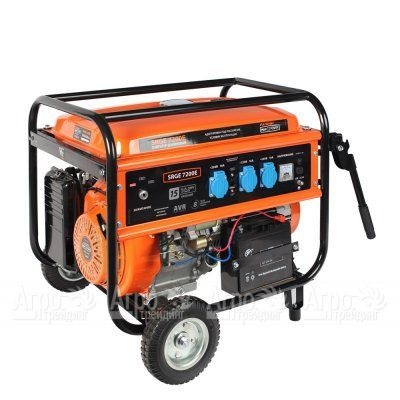 Бензогенератор Patriot Max Power SRGE-7200E 6 кВт   в Саратове