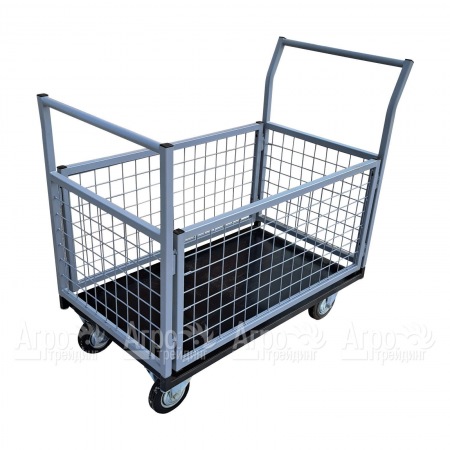 Тележка Sadovodcart платформенная с бортами  в Саратове