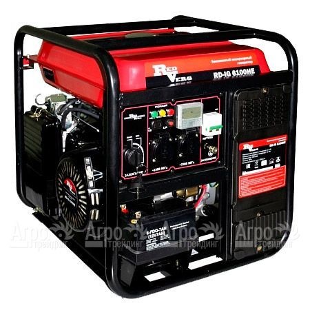 Инверторный генератор RedVerg RD-IG6100HE 5.5 кВт в Саратове