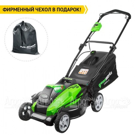Газонокосилка аккумуляторная GreenWorks G40LM45K3 в Саратове