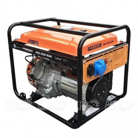 Бензогенератор Aurora AGE 6500 RUN 6 кВт увеличенный бак 13 л в Саратове