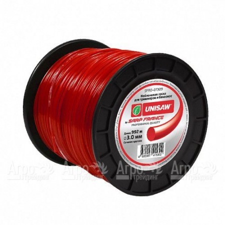 Леска триммерная 3 мм 992 м круглая Unisaw Professional Quality  в Саратове