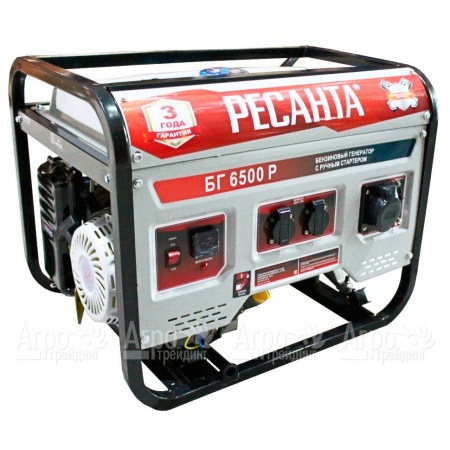 Бензогенератор Ресанта БГ 6500 Р 5 кВт в Саратове