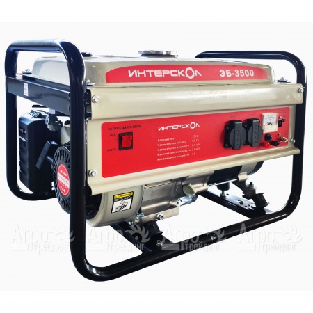 Бензогенератор Интерскол ЭБ-3500 2.5 кВт в Саратове