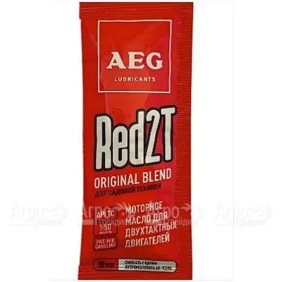 Масло минеральное AEG RED 2T Original blend API TC 20 мл для 2-х тактных двигателей в Саратове