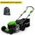 Газонокосилка аккумуляторная GreenWorks GD40LM46SPK6 в Саратове