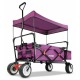 Тележка ручная Fuxtec CT-350P с навесом фиолетовая в Саратове