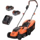 Газонокосилка аккумуляторная Black+Decker BCMW33184L2 в Саратове
