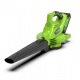 Воздуходувка аккумуляторная GreenWorks G-Max GD40BV 40V 280 км/ч (без батареи и зарядного устройства) в Саратове